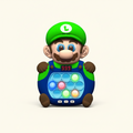 Jeu Lumineux de Réflexes & Concentration – Luigi - Défi Rapidité Anti-Stress pour Enfants et Adultes