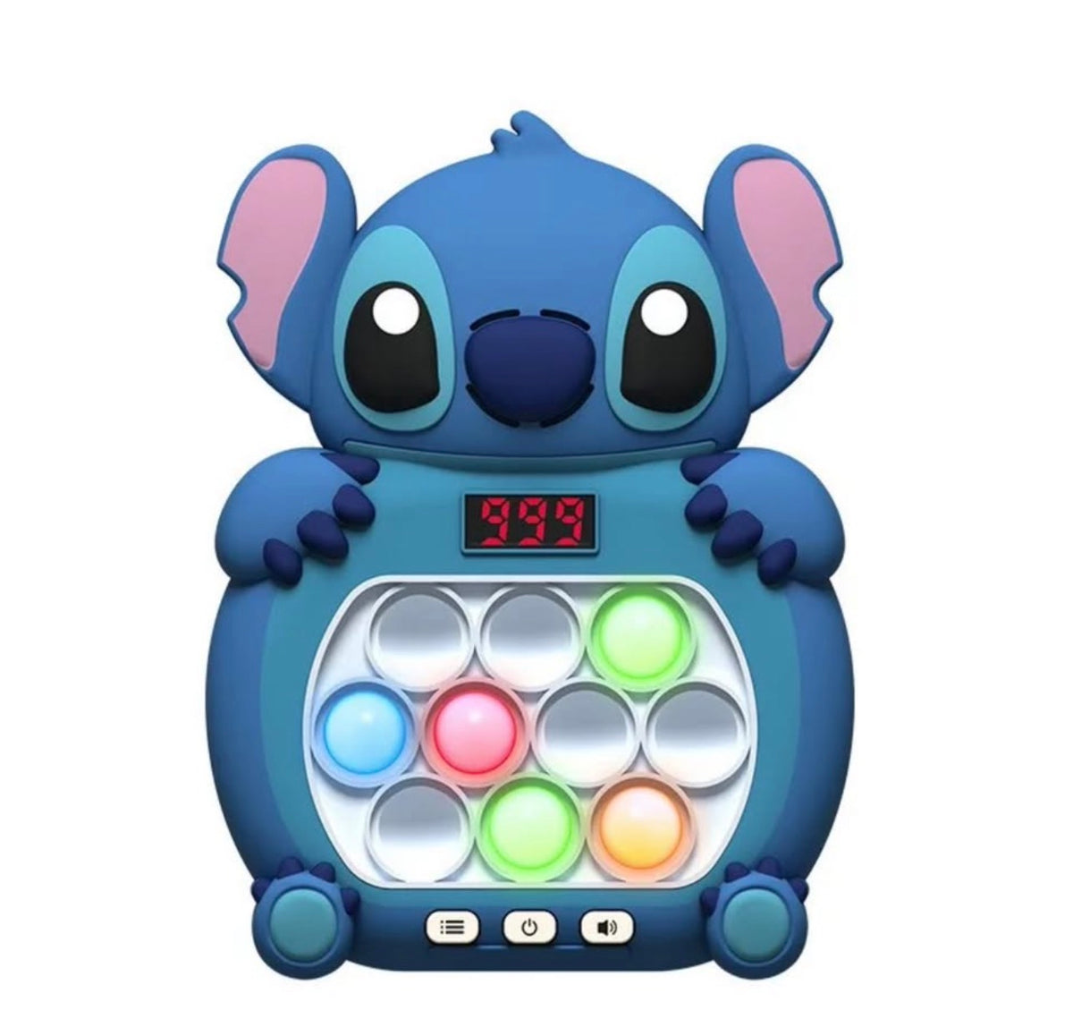 Juego Luminoso de Reflejos y Concentración – Stitch - Desafío de Rapidez Antiestrés para Niños y Adultos