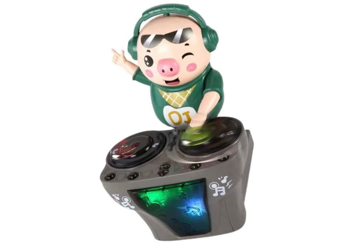 Cerdito DJ Musical Interactivo con Luces