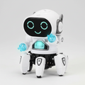 Robot  Danseur Interactif pour Enfant- Jouet Intelligent Lumineux & Musical