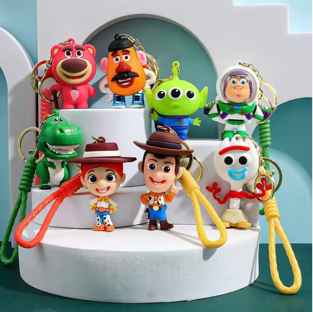 Porte-clés Figurines Inspirées de l’Univers des Jouets – Toys Story Disney
