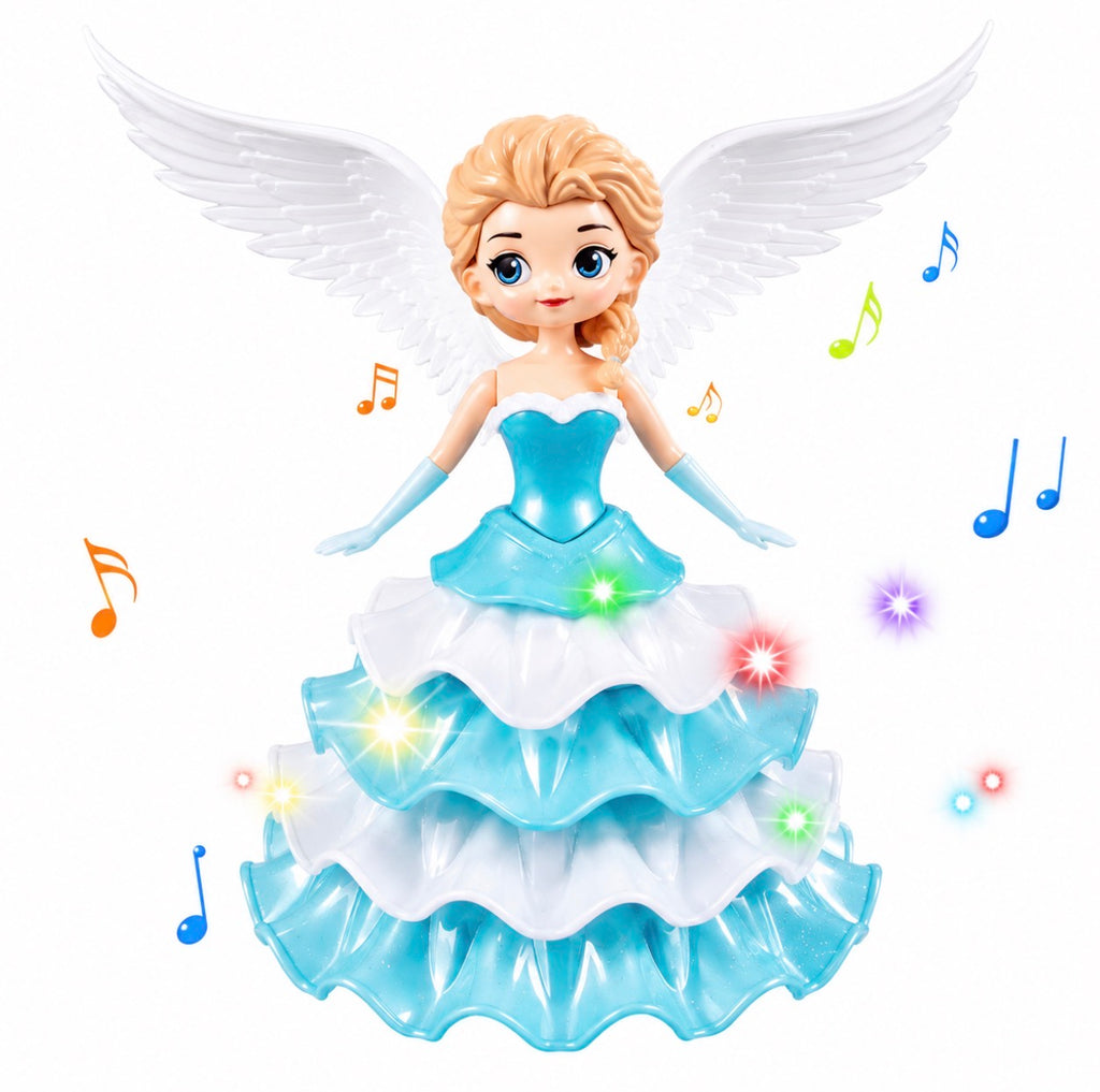Poupée Princesse Danseuse Lumineuse Musicale - Jouet Magique pour Enfant