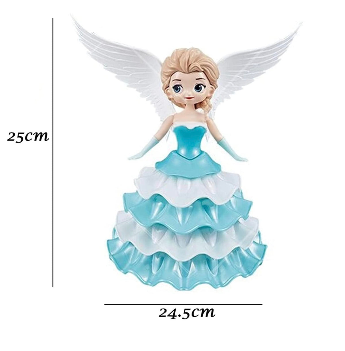 Poupée Princesse Danseuse Lumineuse Musicale - Jouet Magique pour Enfant