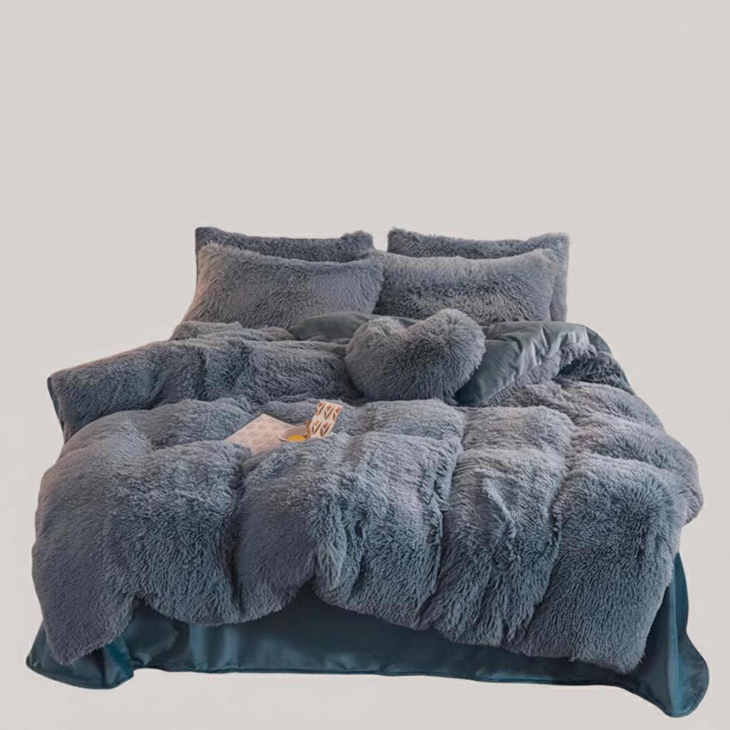 Ensemble de Literie Luxe 4 Pièces Pour Lit Queen
