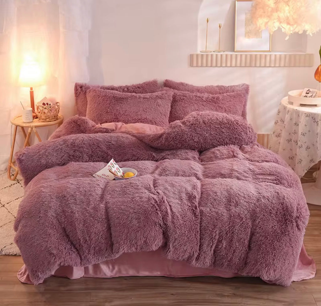 Ensemble de Literie Luxe 4 Pièces Pour Lit Queen