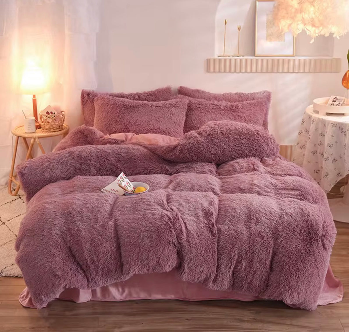 Ensemble de Literie Luxe 4 Pièces Pour Lit Queen
