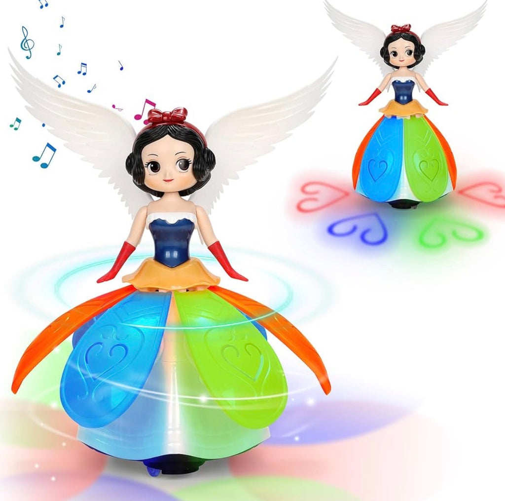 Poupée Princesse Danseuse Lumineuse Musicale - Jouet Magique pour Enfant