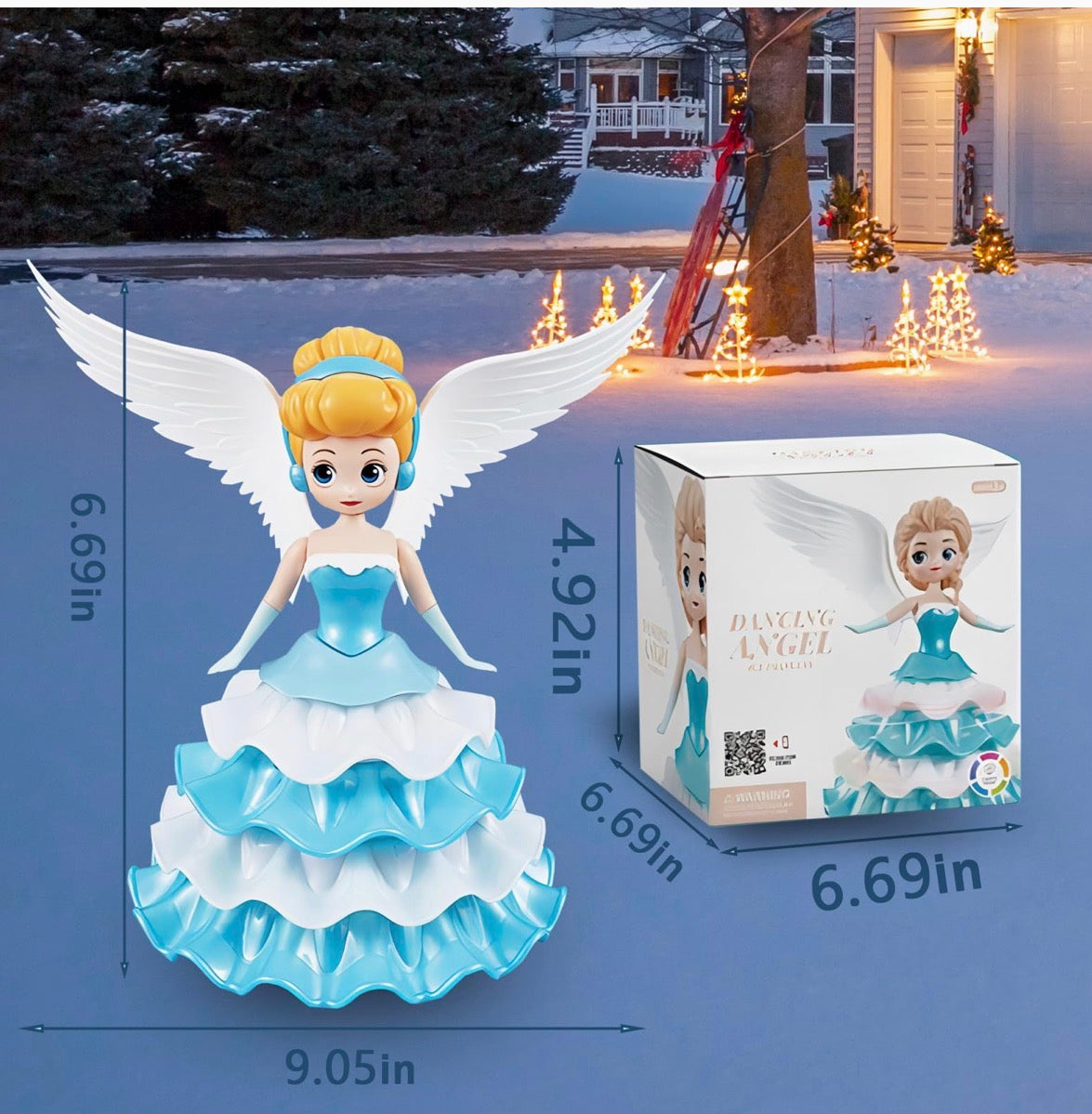 Poupée Princesse Danseuse Lumineuse Musicale - Cendrillon