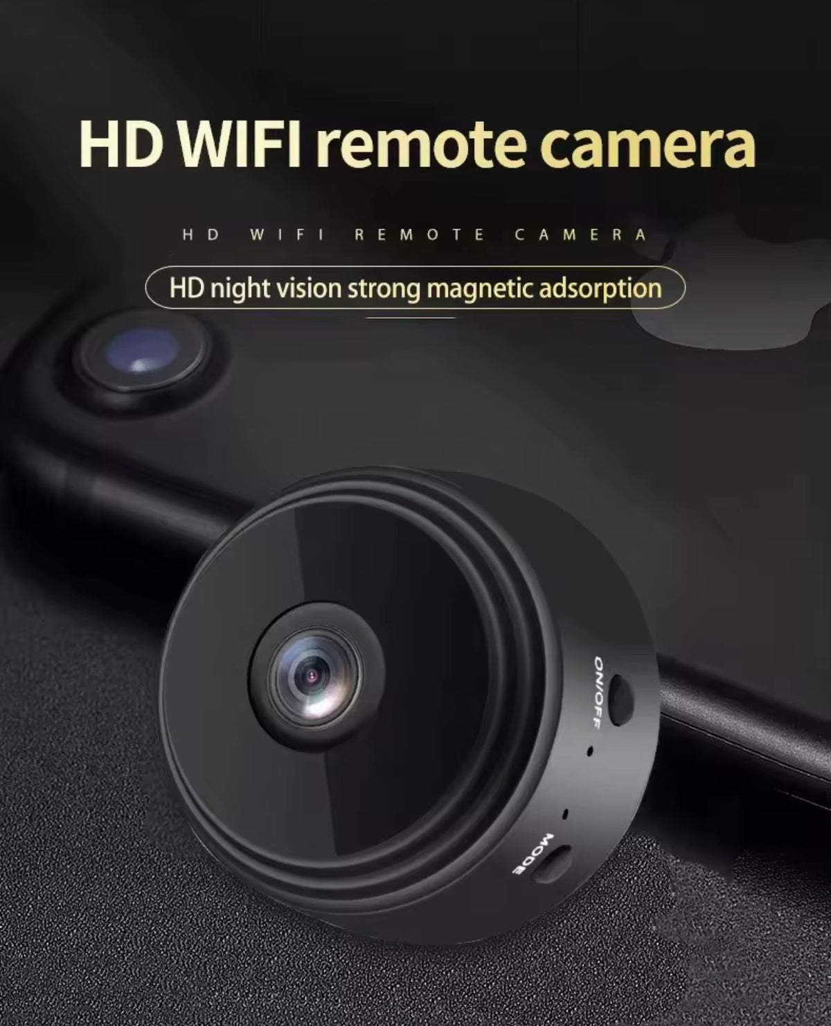 Caméra de Surveillance Discrète HD