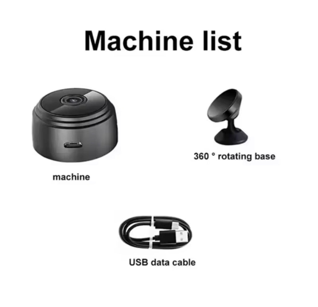 Caméra de Surveillance Discrète HD