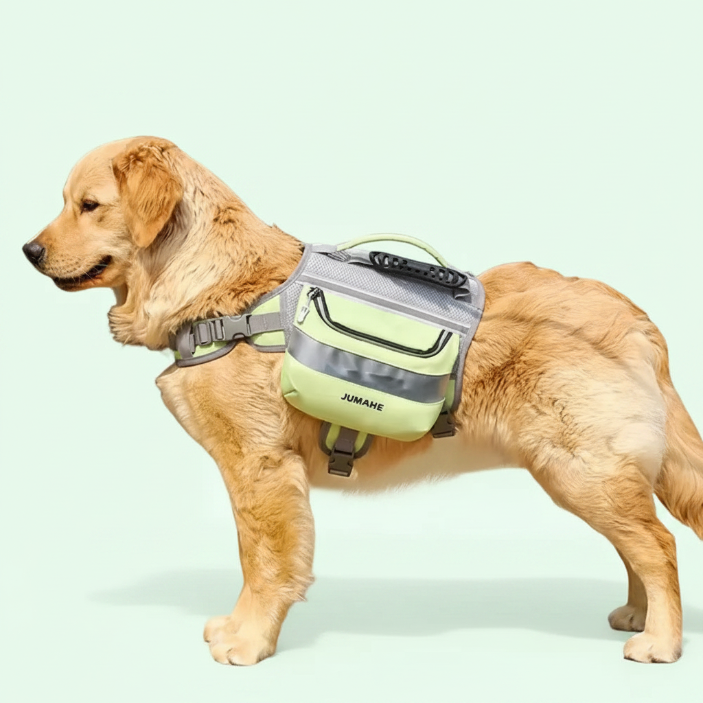 Nylon Dog Backpack Harness – Comfort, Safety, and Practicality