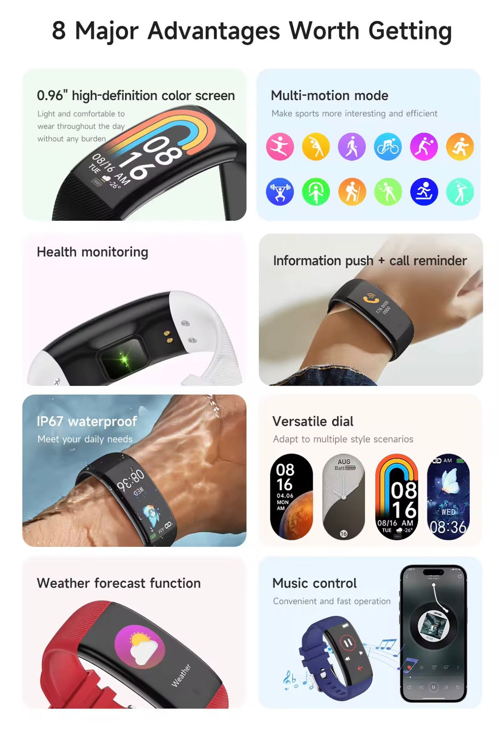 Smart Connected Watch – Elegance, Health, and Performance on Your Wrist