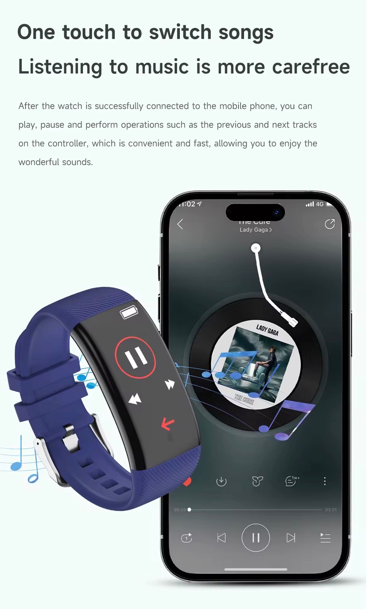 Smart Connected Watch – Elegance, Health, and Performance on Your Wrist