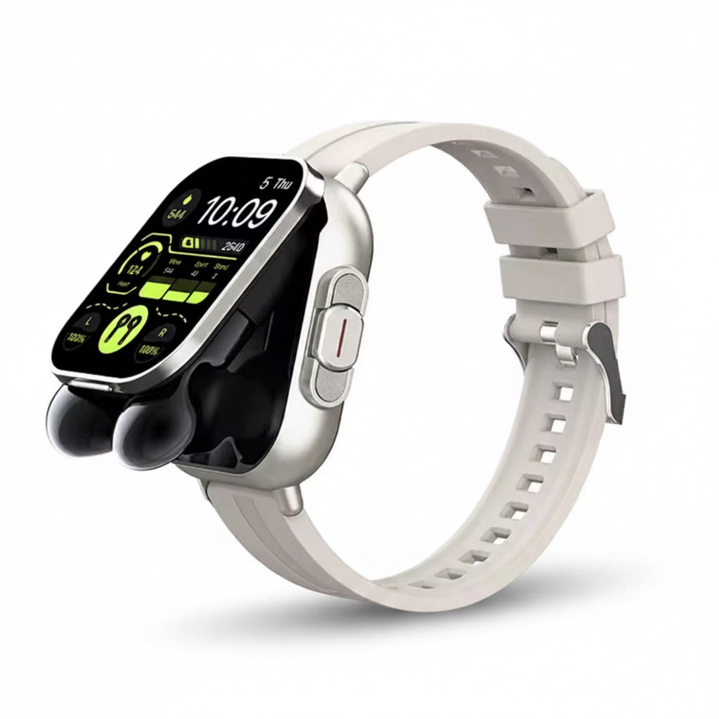 Smartwatch con auriculares Bluetooth integrados: la tecnología 2 en 1 reinventada
