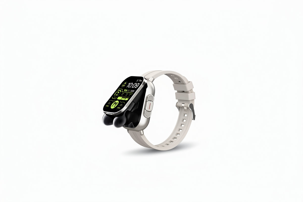 Smartwatch con auriculares Bluetooth integrados: la tecnología 2 en 1 reinventada