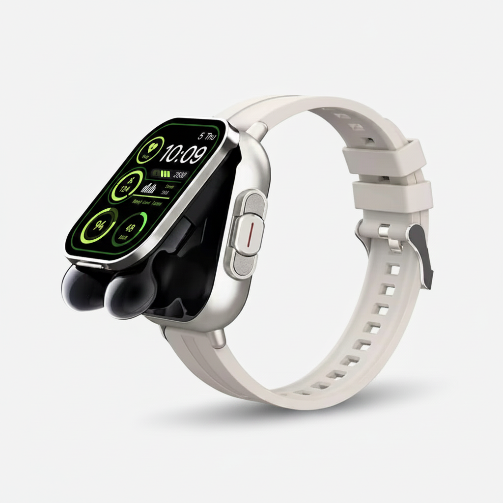 Smartwatch con auriculares Bluetooth integrados: la tecnología 2 en 1 reinventada