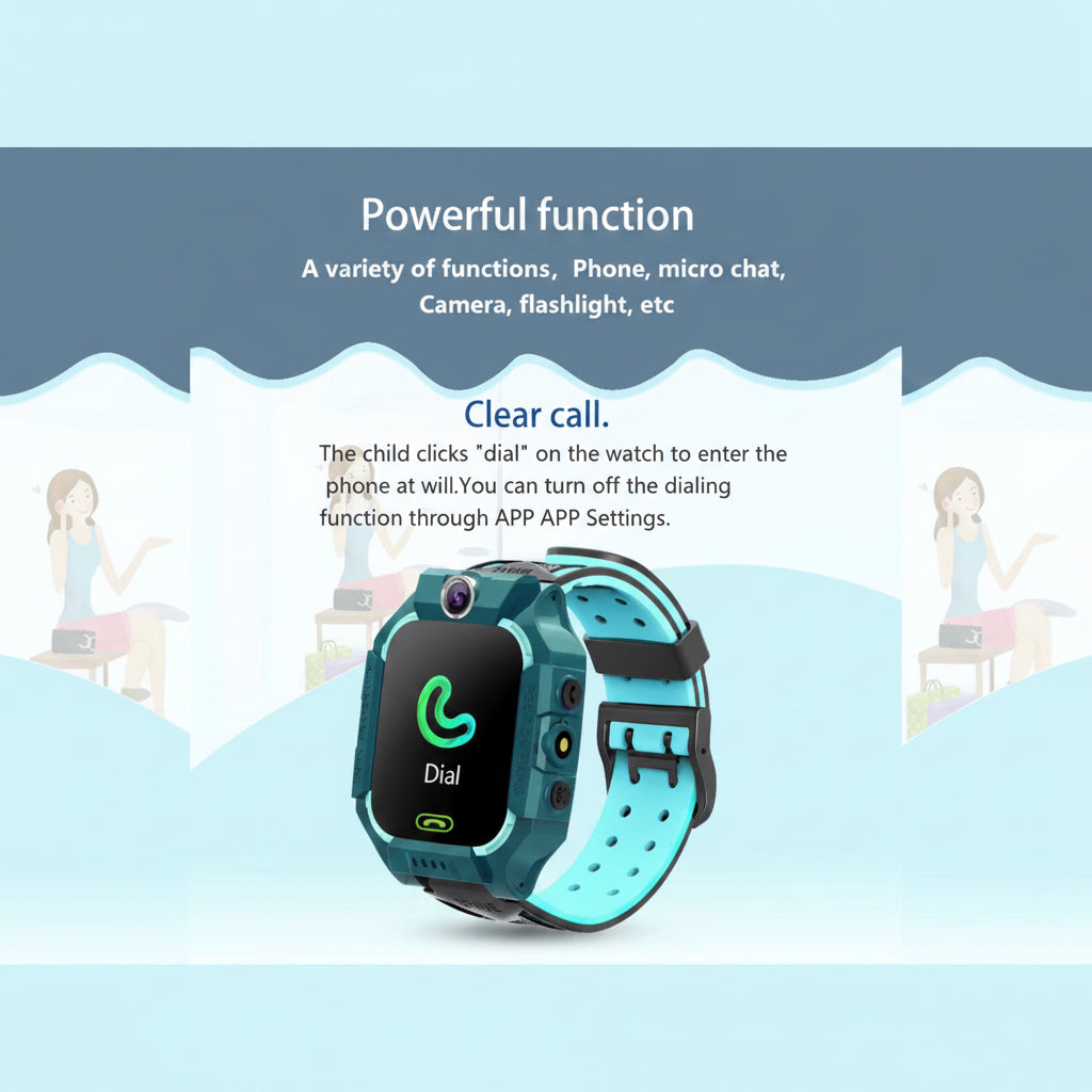 Q19 Smartwatch Guardian for Kids: Safety and Fun in One Device