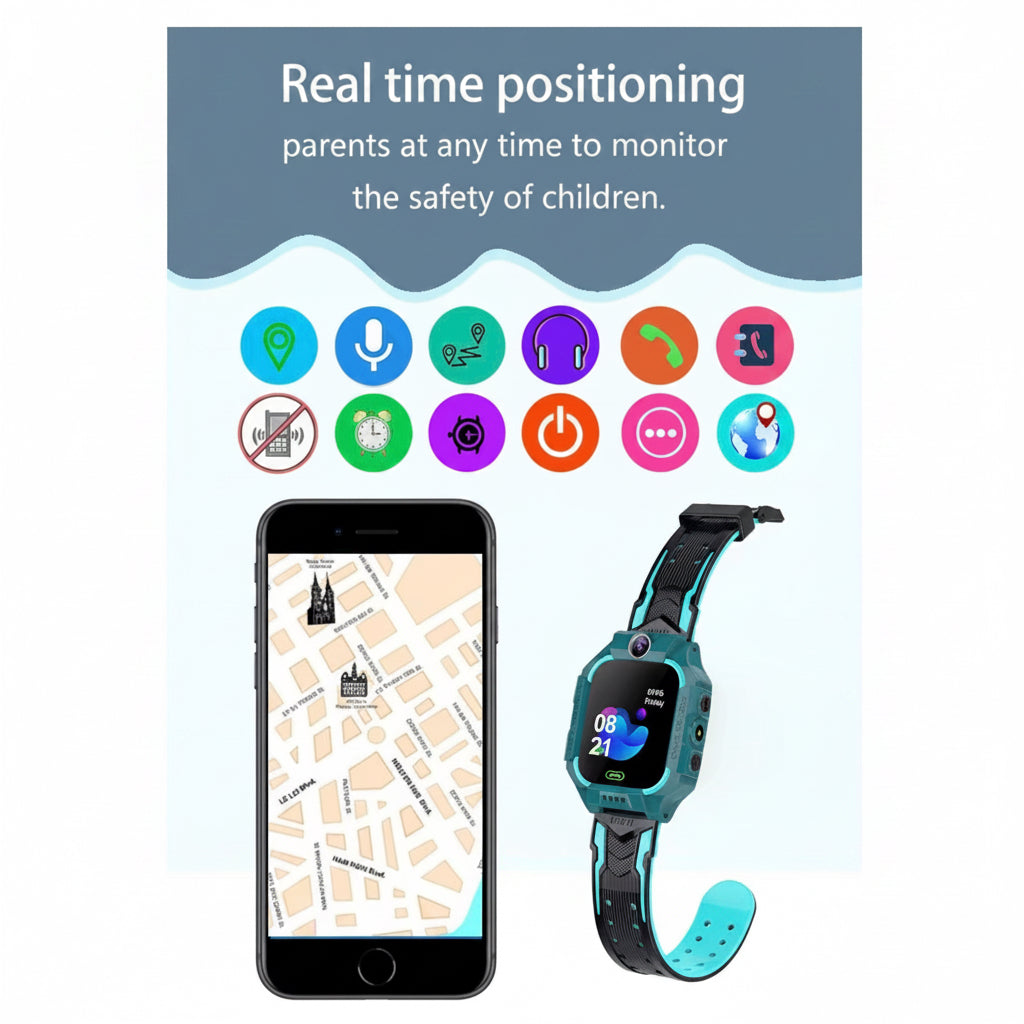 Montre Connectée Q19 Gardienne pour Enfants : Sécurité et Plaisir en un Seul Appareil
