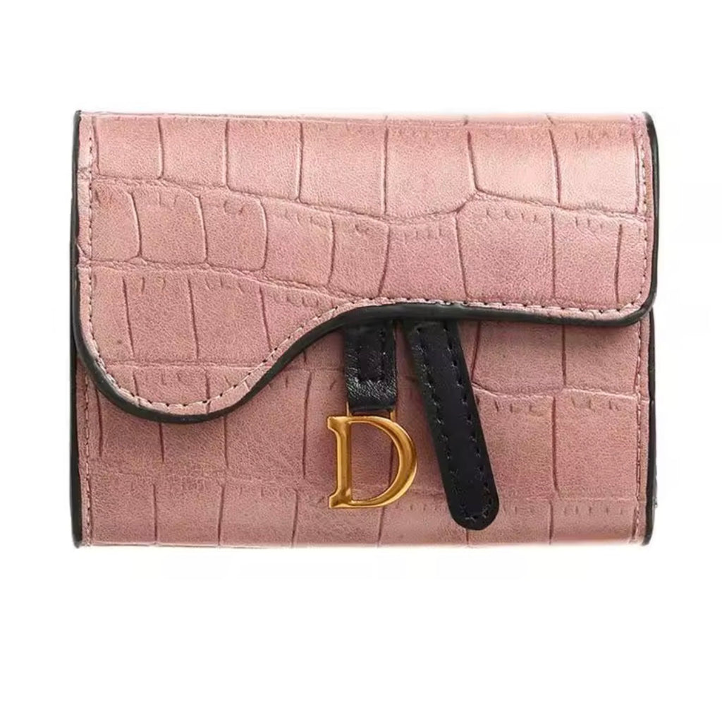 Billetera Compacta Cocodrilo Chic – El Accesorio de Moda Indispensable y Duradero