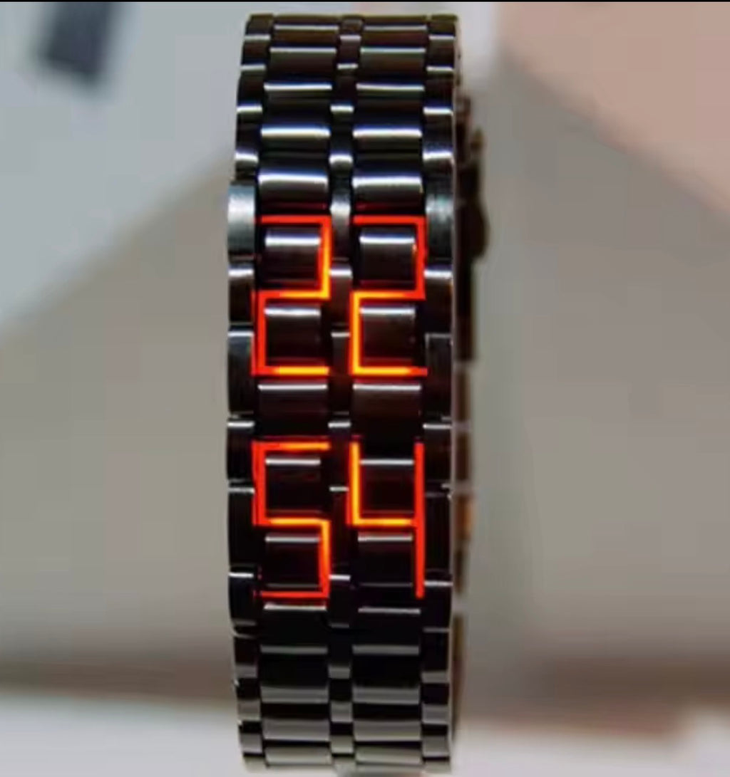 Montres de Couple Numériques 2025 en Acier Inoxydable