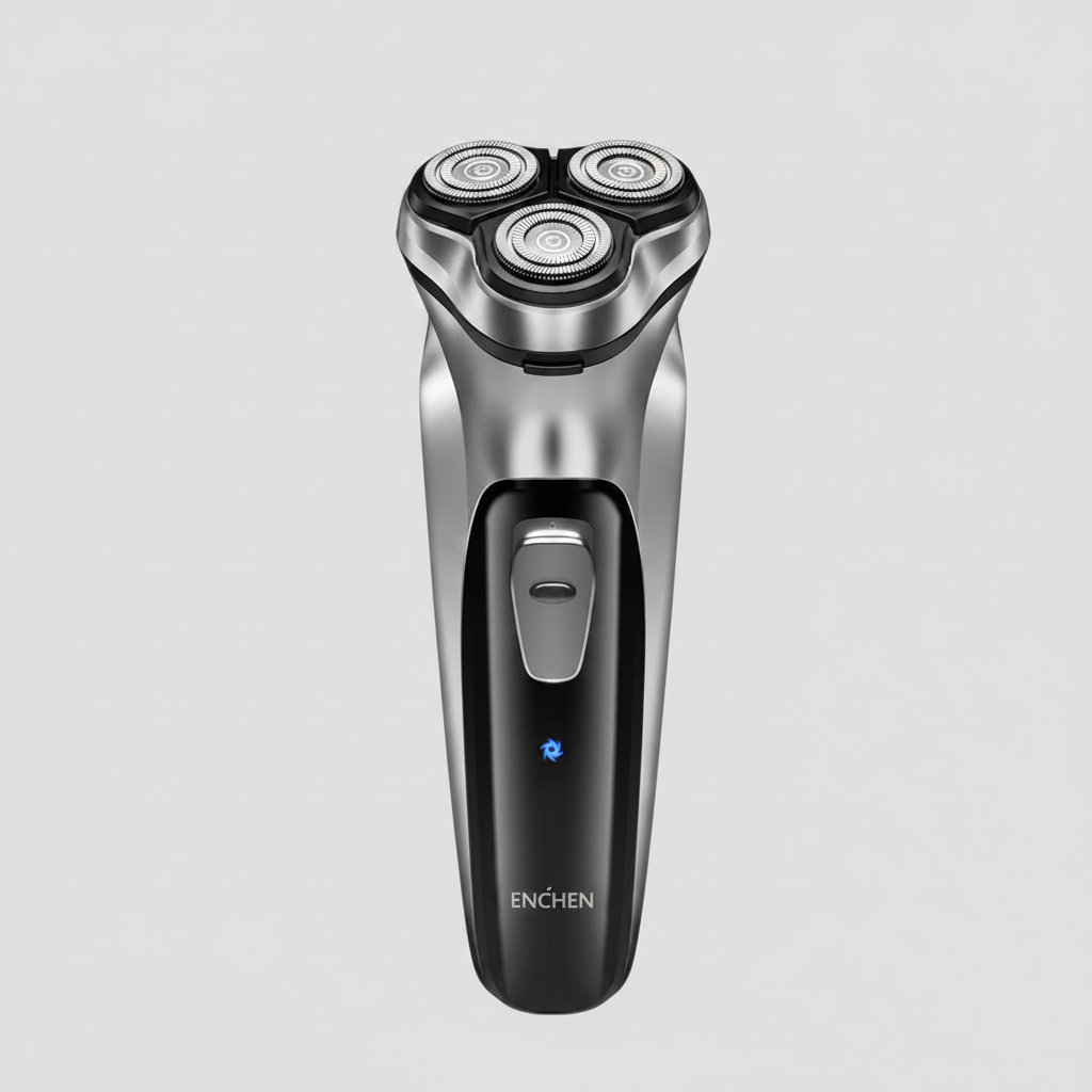Afeitadora Eléctrica Hombre Alta Precisión – 3 Cabezales Flotantes 3D, Recortadora Retráctil Integrada y Carga Rápida USB Tipo-C