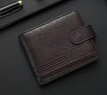 Portefeuille Homme en Cuir PU – Élégance Compacte & Organisation Fonctionnelle