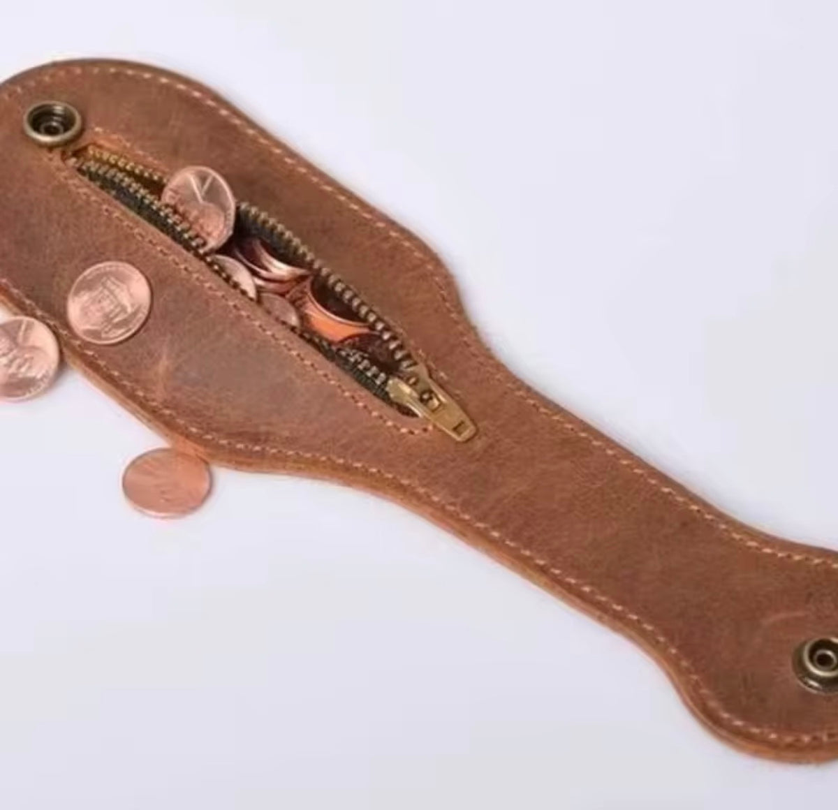Multifunctional PU Leather Belt Pouch – Compact & Secure Organizer