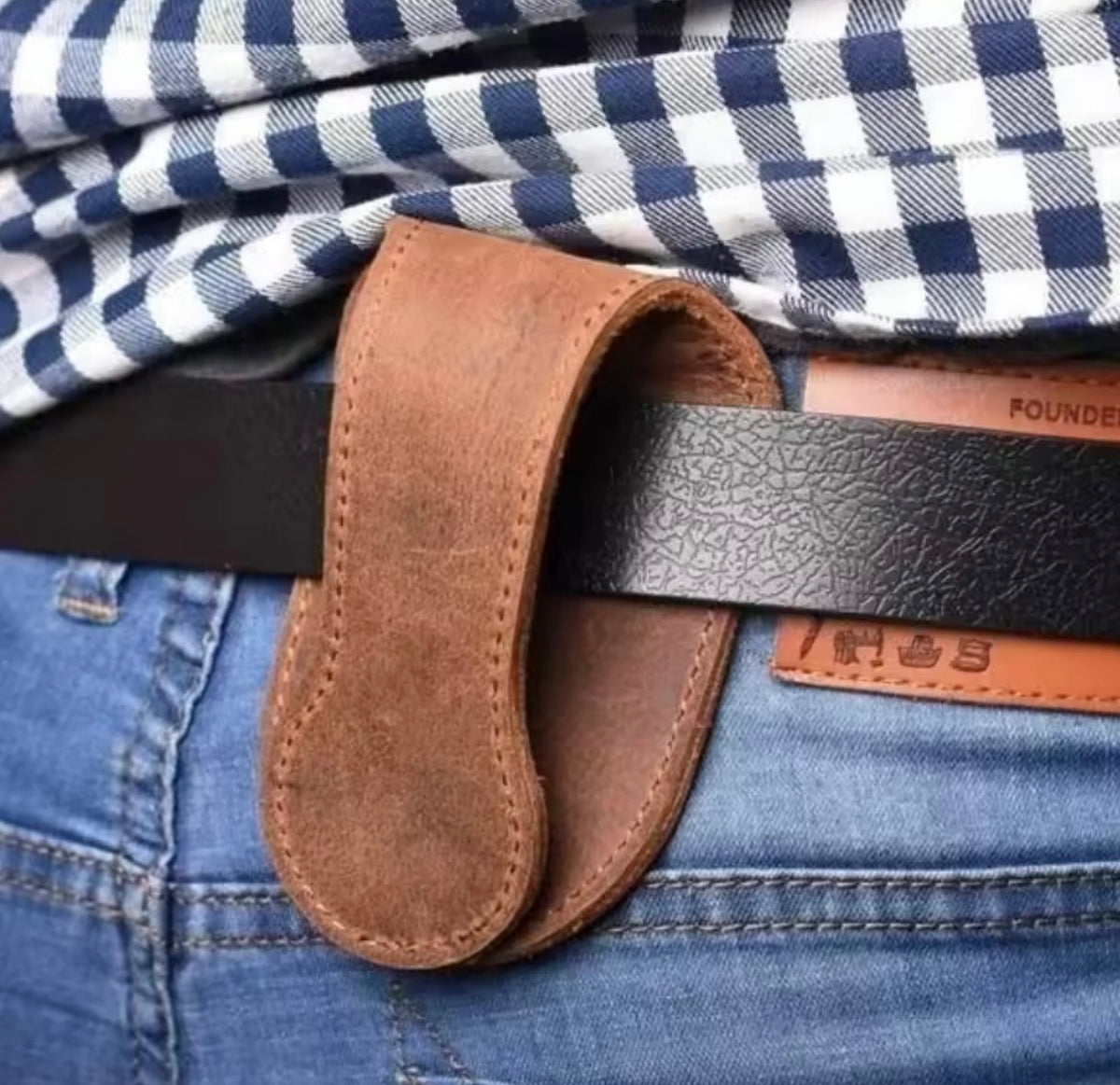 Étui de Ceinture Multifonction en Cuir PU – Organiseur Compact & Sécurisé