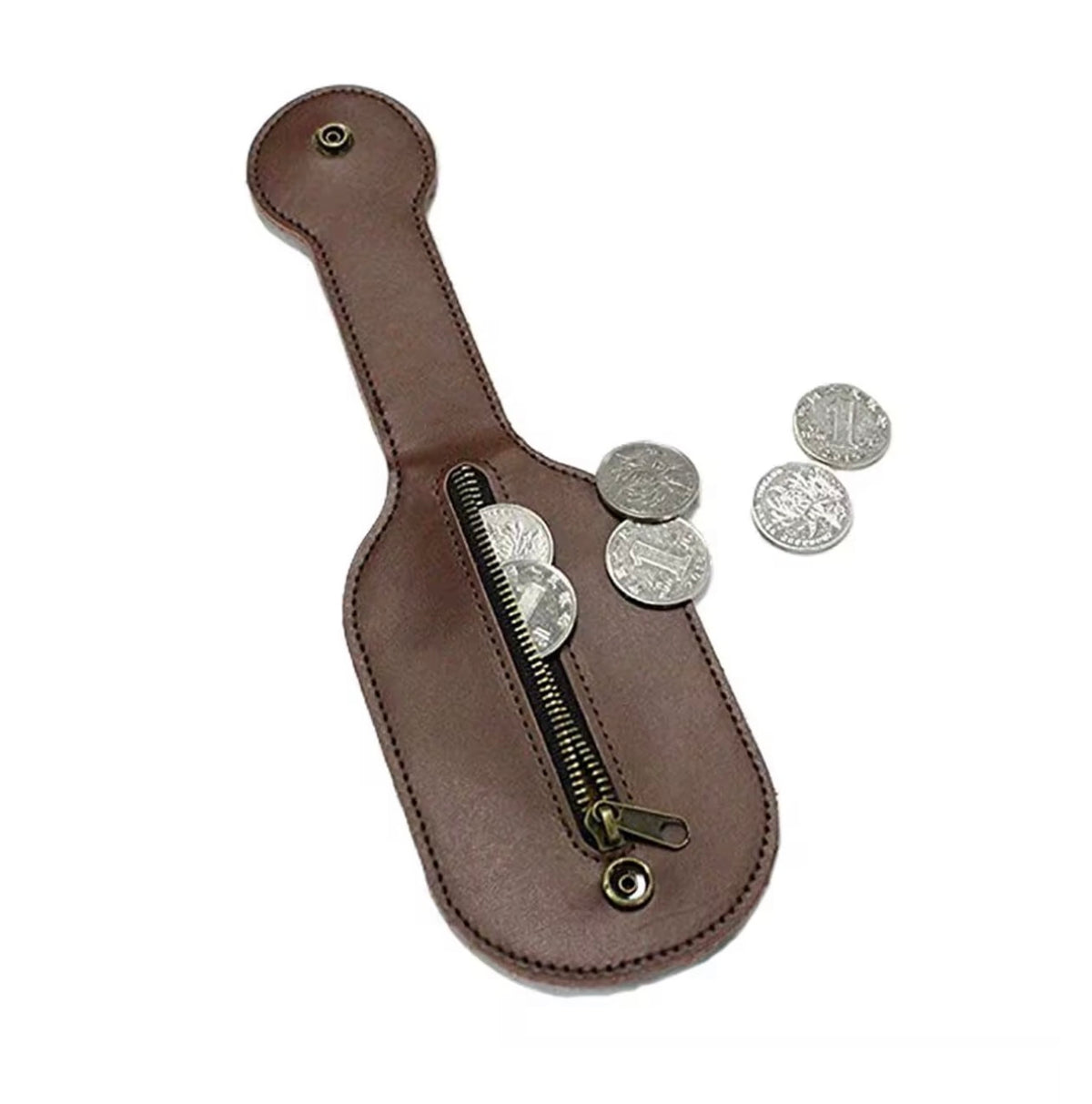 Multifunctional PU Leather Belt Pouch – Compact & Secure Organizer
