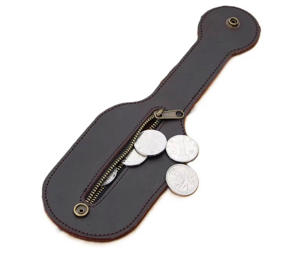 Multifunctional PU Leather Belt Pouch – Compact & Secure Organizer