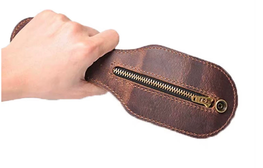 Multifunctional PU Leather Belt Pouch – Compact & Secure Organizer