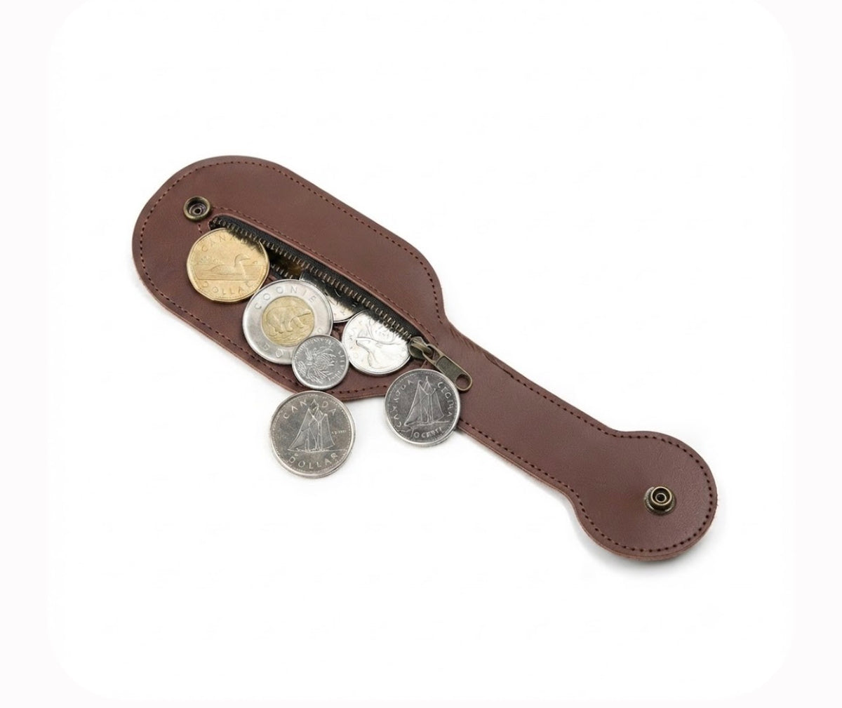 Multifunctional PU Leather Belt Pouch – Compact & Secure Organizer