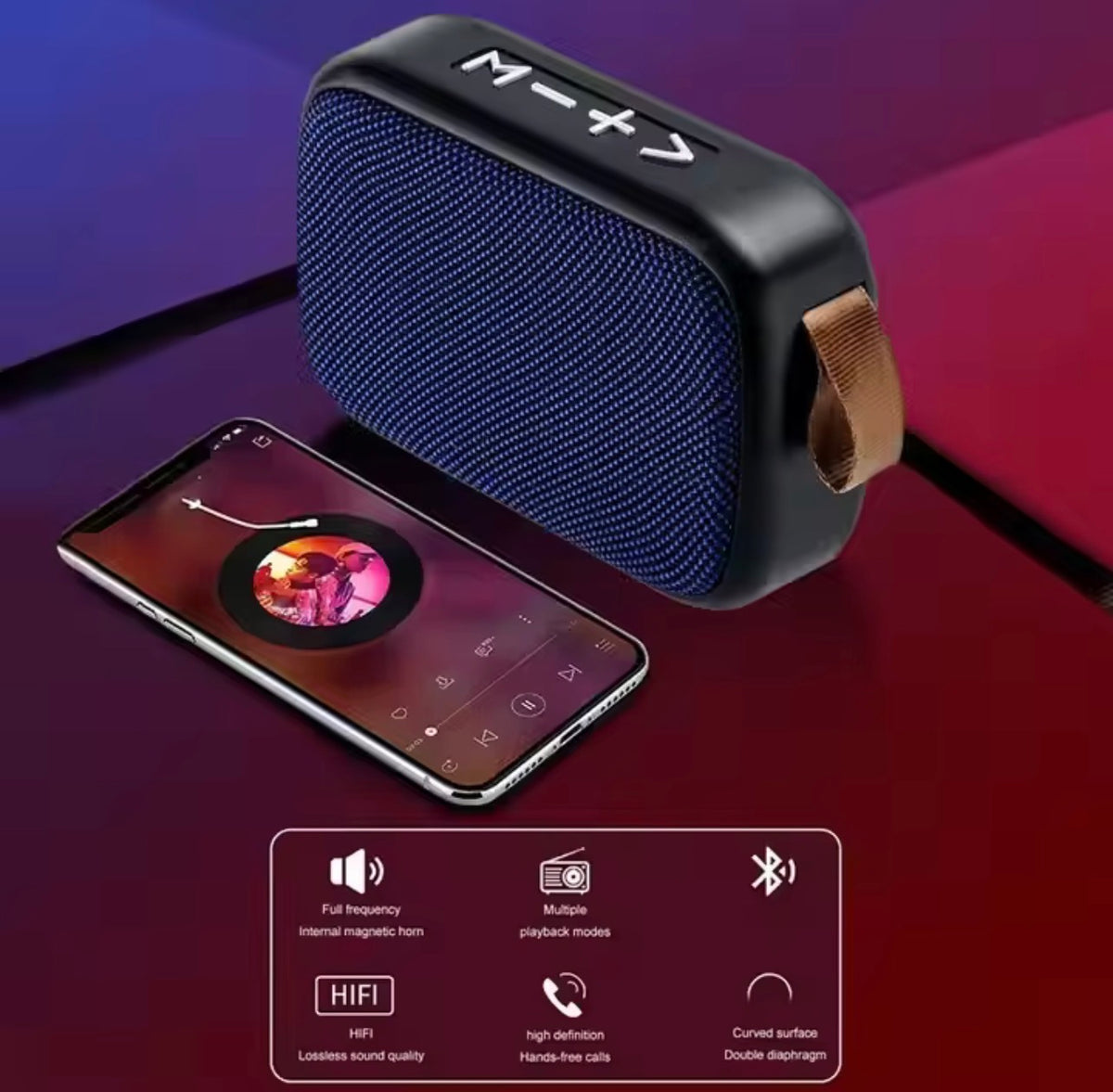 Mini Enceinte Portable sans Fil : Le Son Grand Format en Format de Poche
