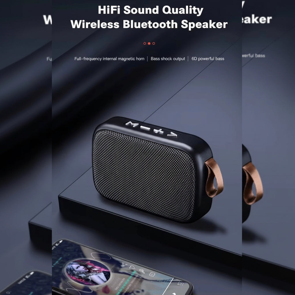 Mini Enceinte Portable sans Fil : Le Son Grand Format en Format de Poche