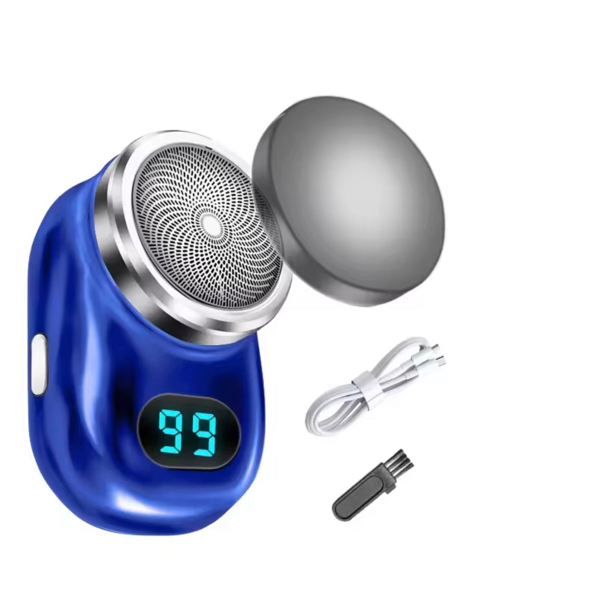 Mini Afeitadora Eléctrica Rotatoria: Potencia y Precisión de Bolsillo para el Hombre Moderno