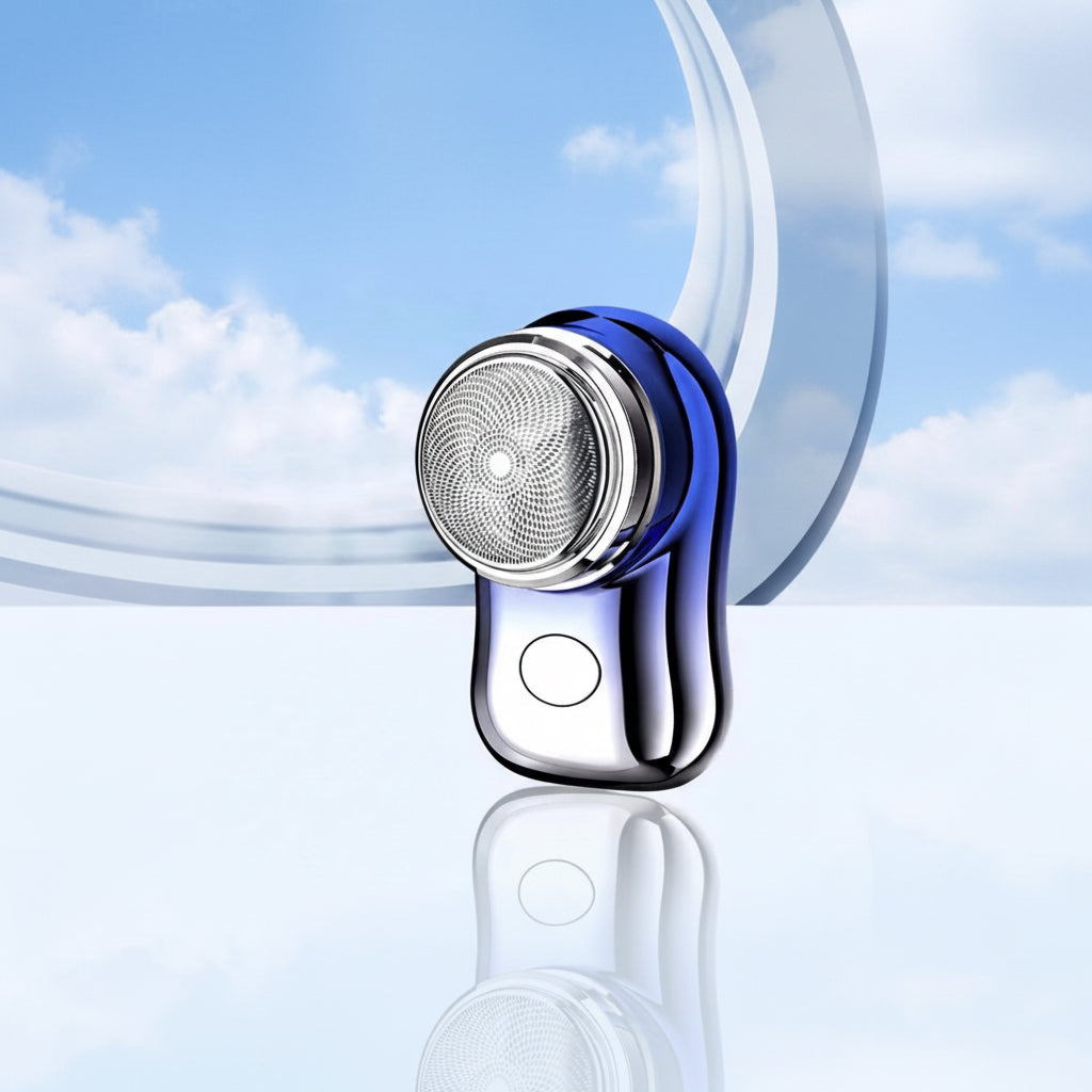 Mini Afeitadora Eléctrica Rotatoria: Potencia y Precisión de Bolsillo para el Hombre Moderno
