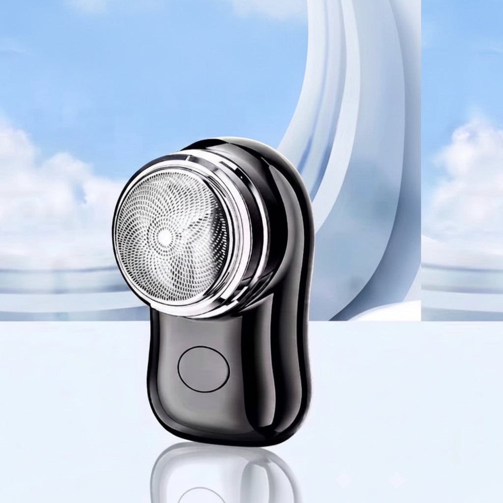 Mini Afeitadora Eléctrica Rotatoria: Potencia y Precisión de Bolsillo para el Hombre Moderno