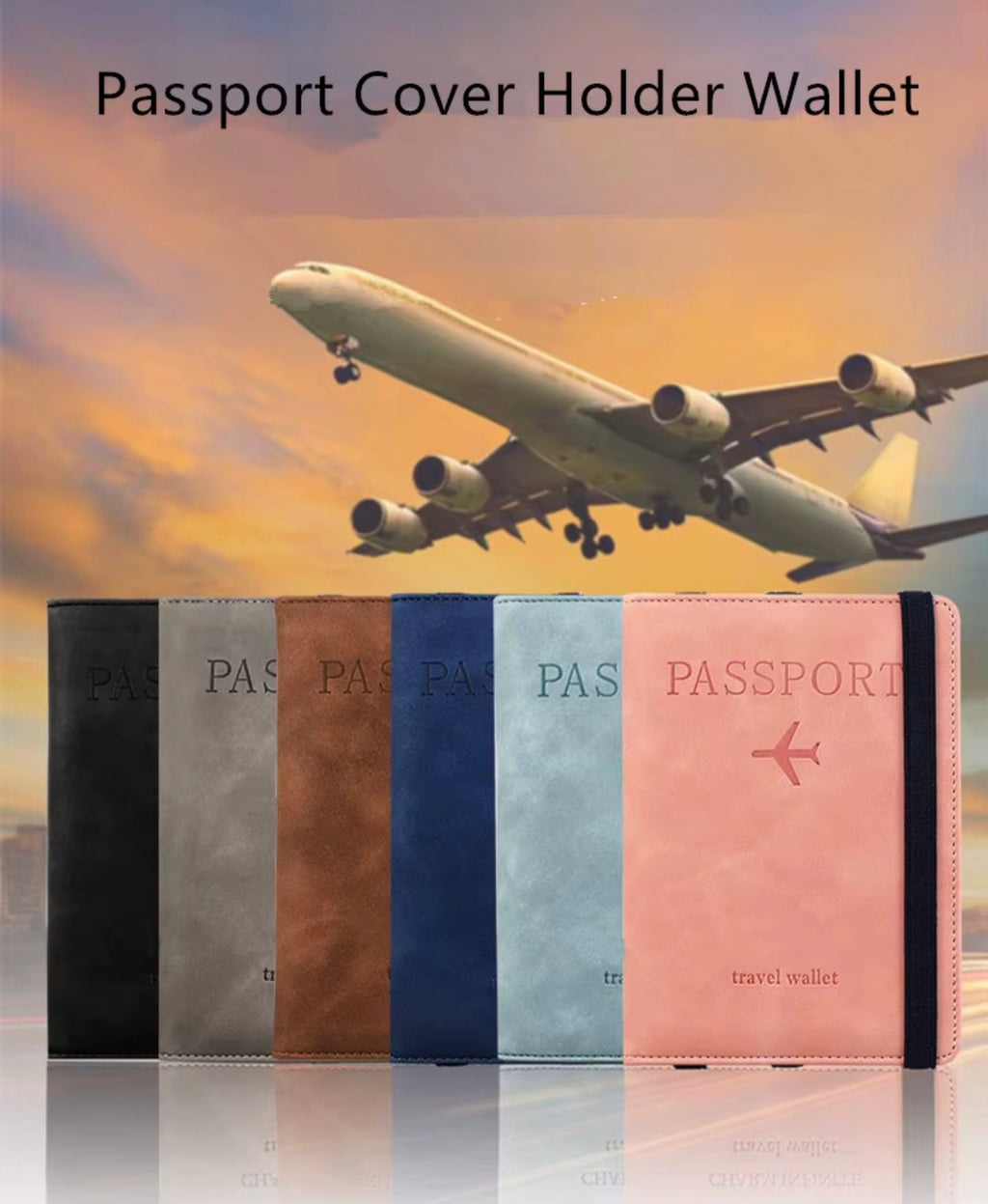 Premium Travel Passport Holder – PU Leather, RFID Protection and Smart Storage Integrated RFID Security