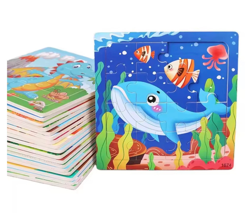 Puzzle Éducatif Enfant - Scène de Vie Urbaine - Développement Cognitif & Motricité