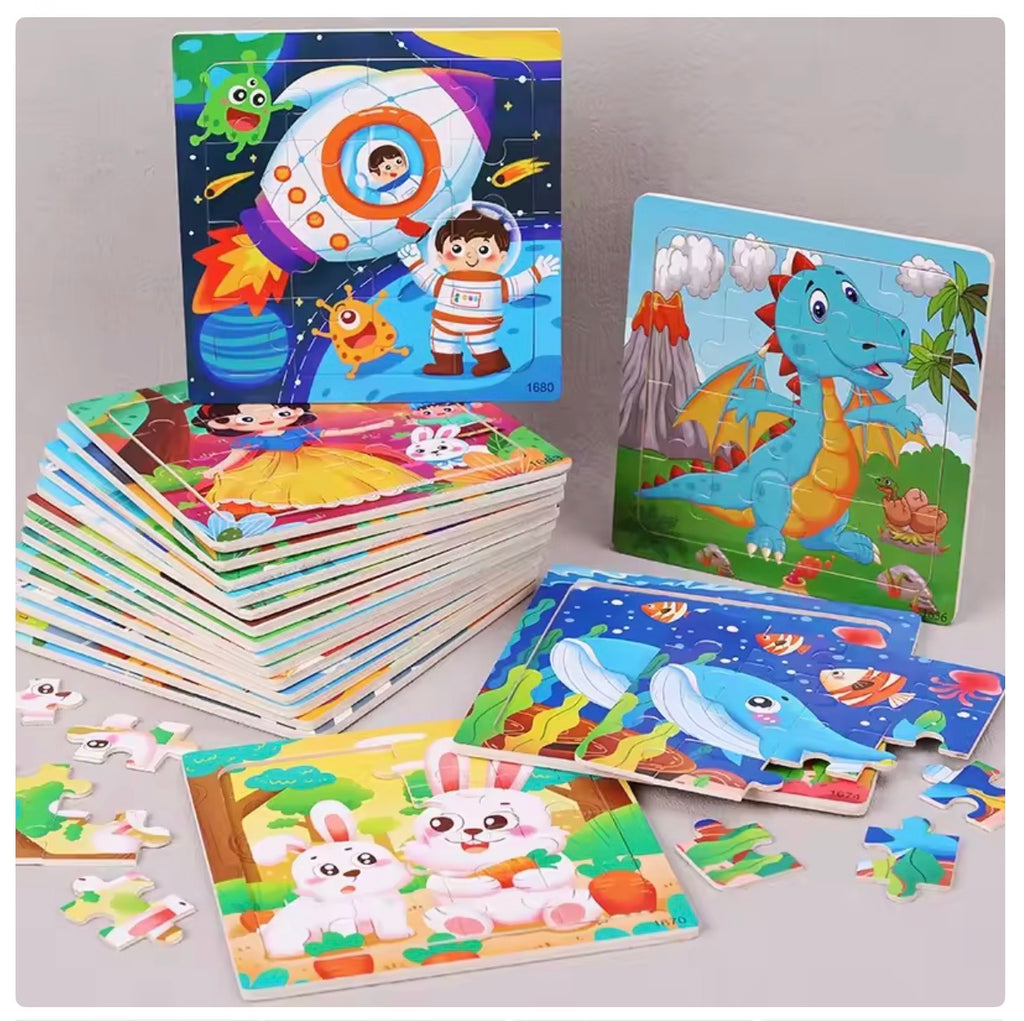 Puzzle Éducatif Enfant - Scène de Vie Urbaine - Développement Cognitif & Motricité