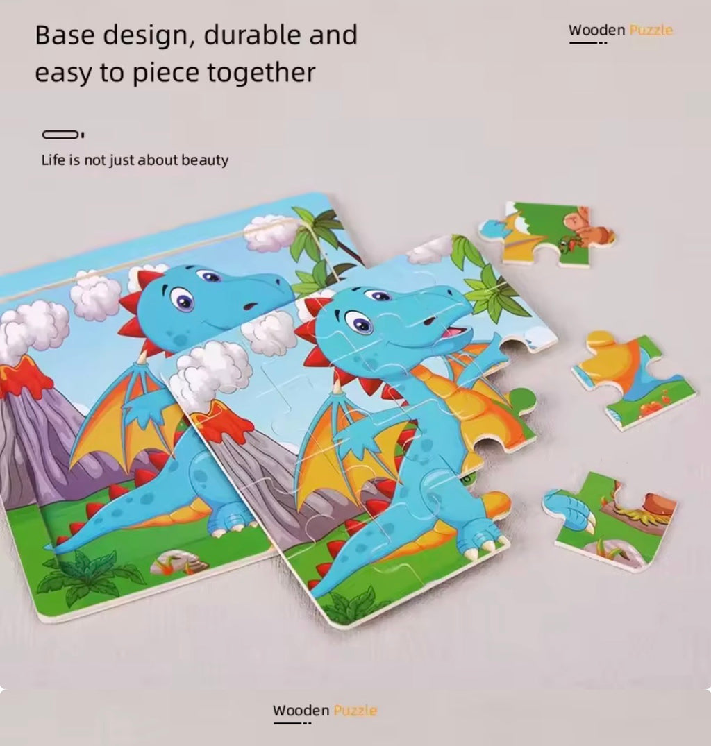 Puzzle Éducatif Enfant - Scène de Vie Urbaine - Développement Cognitif & Motricité
