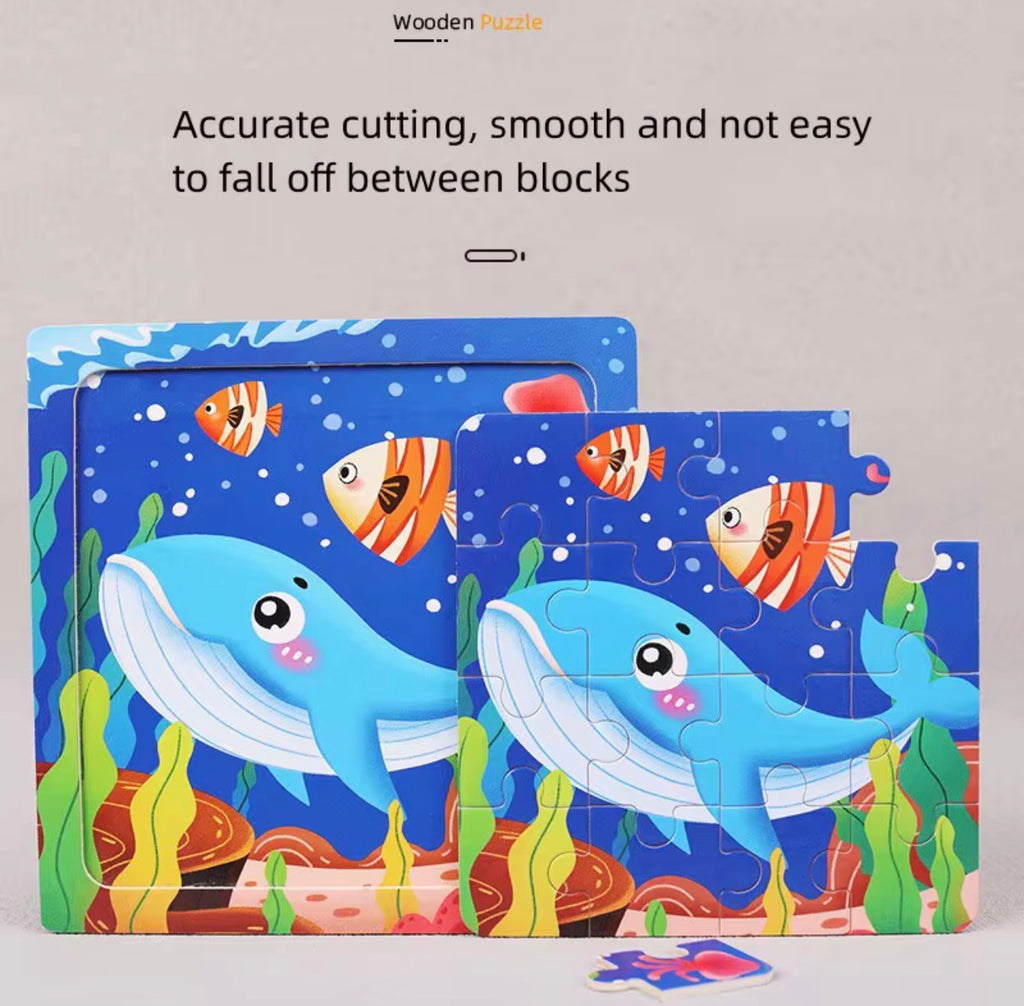 Puzzle Éducatif Enfant - Scène de Vie Urbaine - Développement Cognitif & Motricité