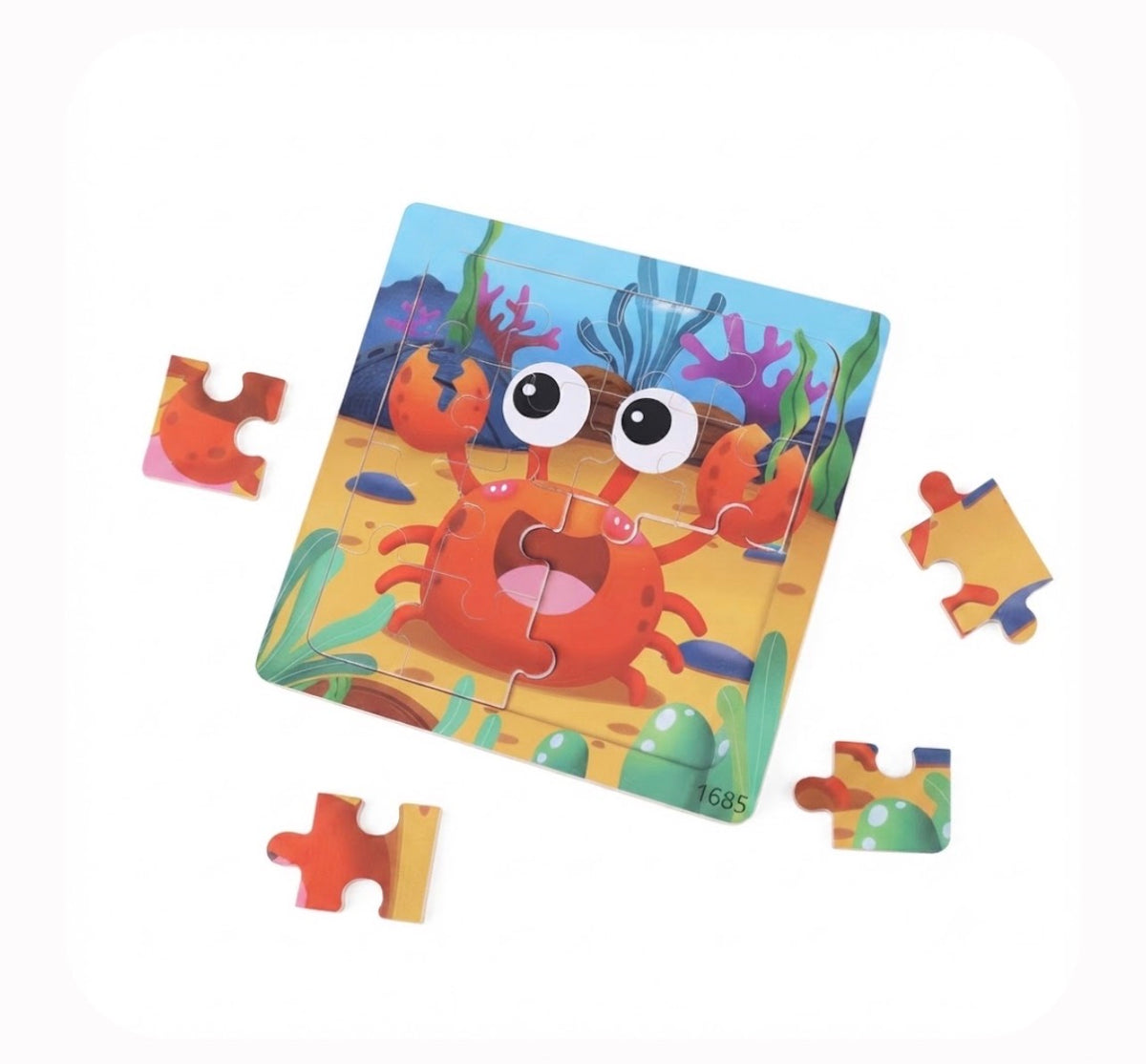 Puzle Educativo Infantil - Escena de Vida Urbana - Desarrollo Cognitivo y Motor