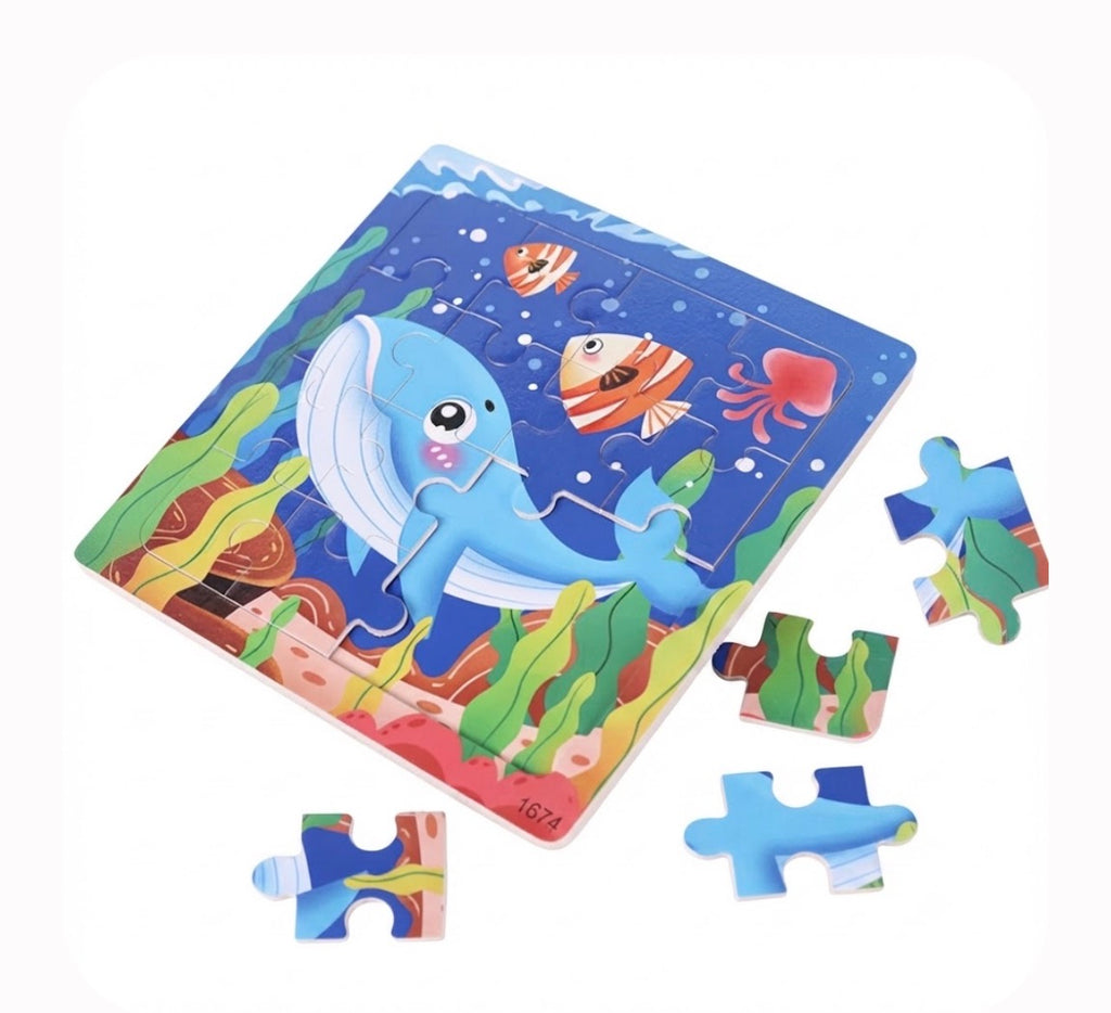 Puzzle Éducatif Enfant - Scène de Vie Urbaine - Développement Cognitif & Motricité