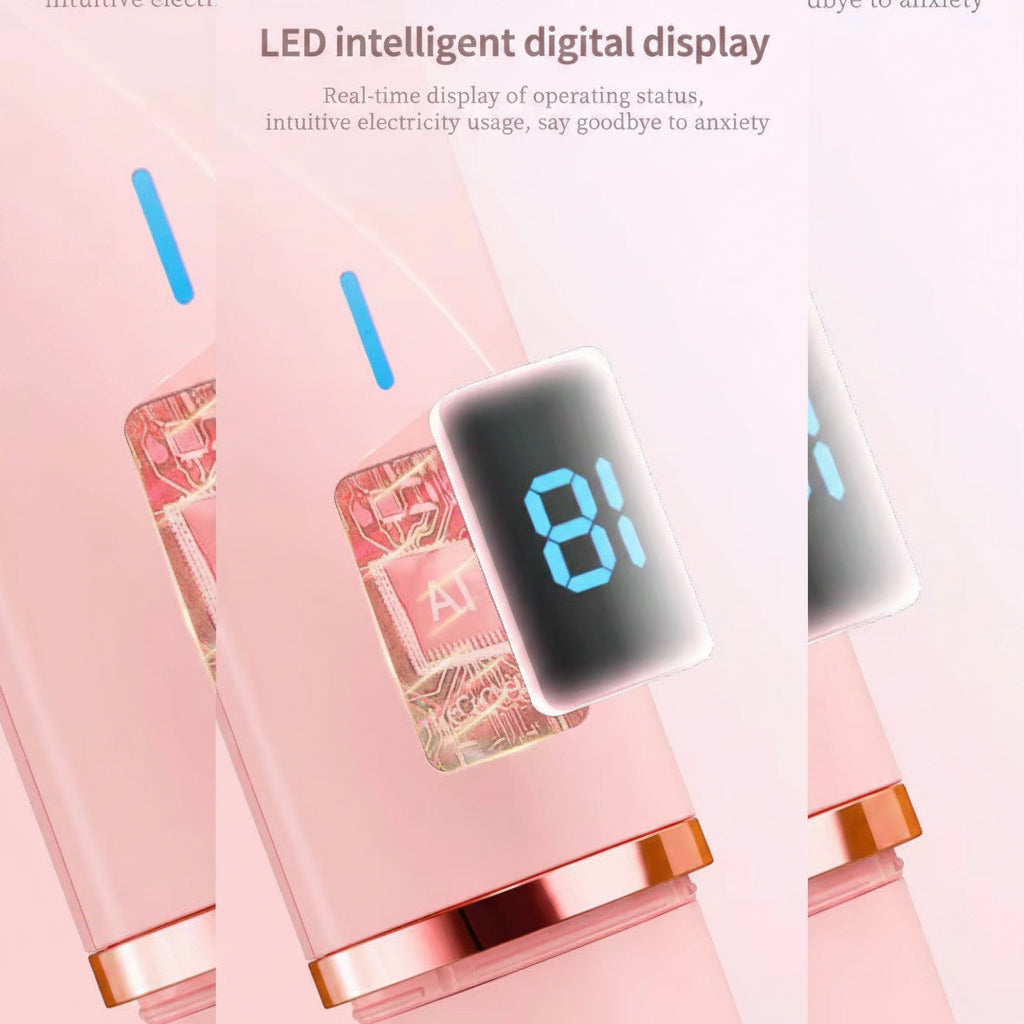 Rasoir Électrique Multifonction 2-en-1 avec Écran LED & Design Waterproof – Épilation Douce et Précise Corps et Zone Bikini (Modèle CT16)