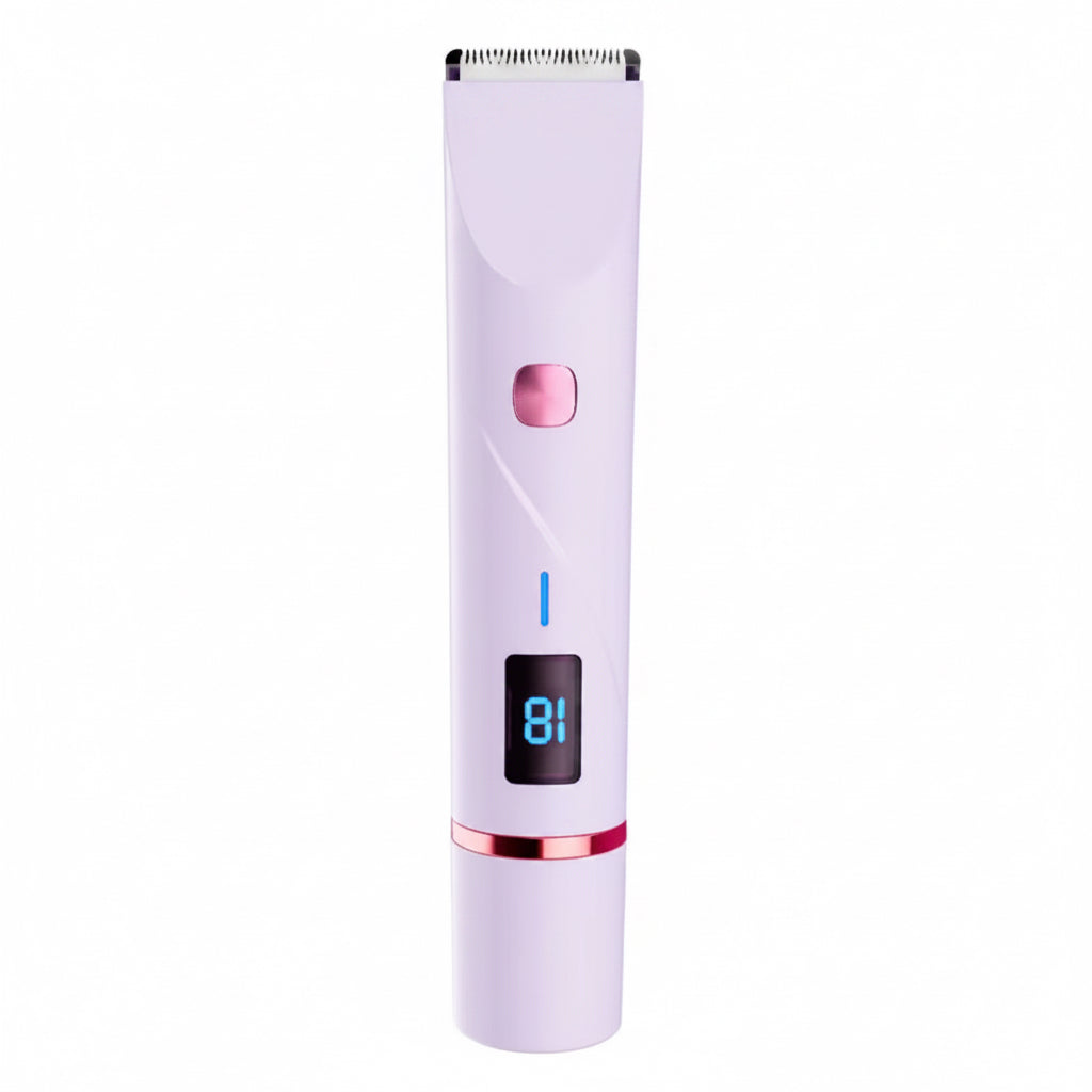 Rasoir Électrique Multifonction 2-en-1 avec Écran LED & Design Waterproof – Épilation Douce et Précise Corps et Zone Bikini (Modèle CT16)