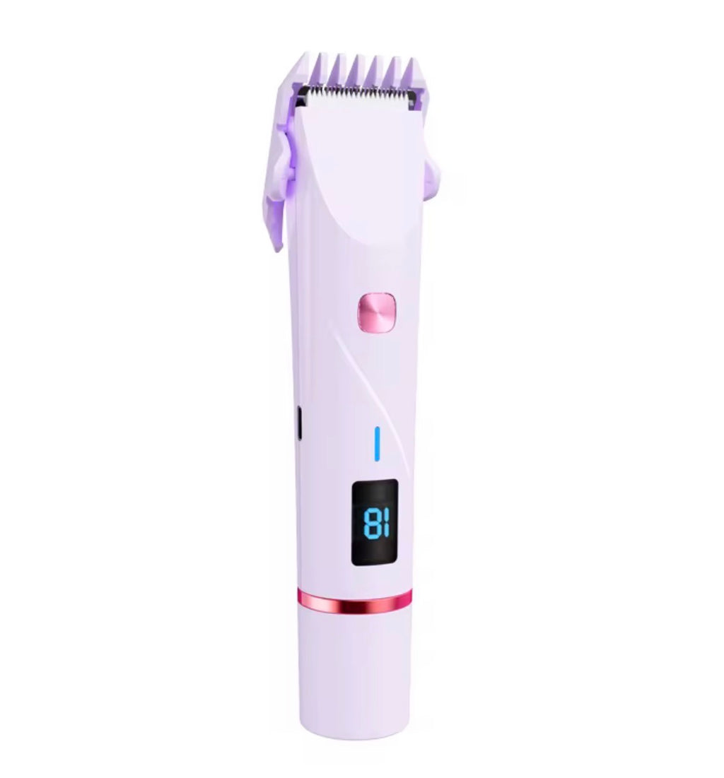 Rasoir Électrique Multifonction 2-en-1 avec Écran LED & Design Waterproof – Épilation Douce et Précise Corps et Zone Bikini (Modèle CT16)