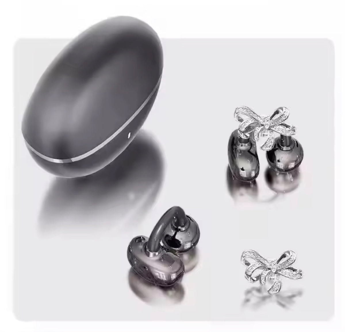 Auriculares Bluetooth 6.0 Open Ear Clip – Sonido envolvente Hi-Fi, 38 horas de autonomía, diseño ergonómico e inteligente con asistente de IA