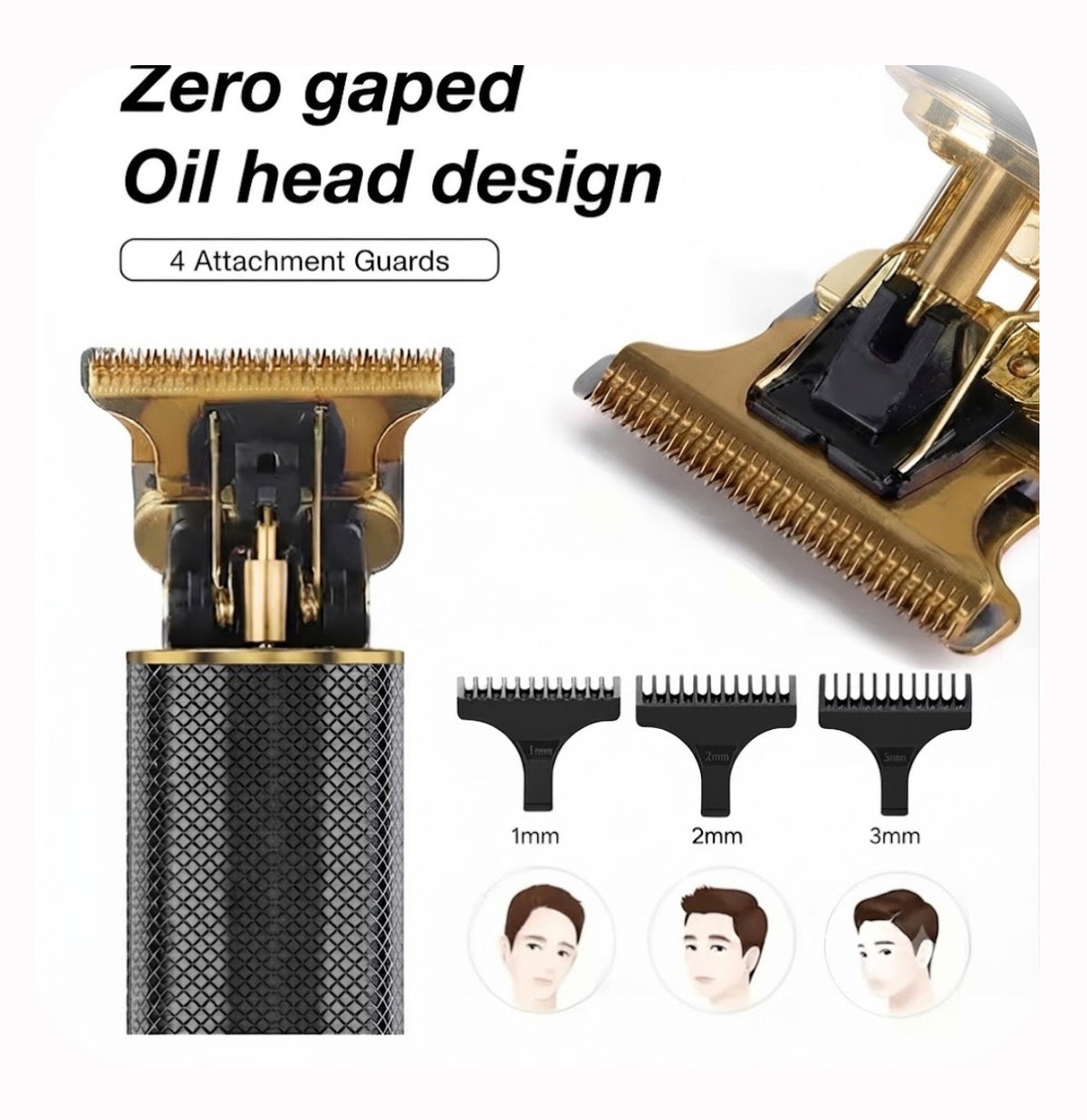 Cortapelos y Barbero Profesional T9 – Diseño Vintage Retro, Cuchillas de Acero Inoxidable de Precisión, Pantalla LCD y Recargable por USB
