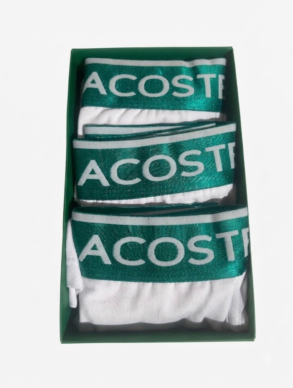 Boxers Homme Lacoste - Lot de 3, Confort et Style Moderne (Taille M)